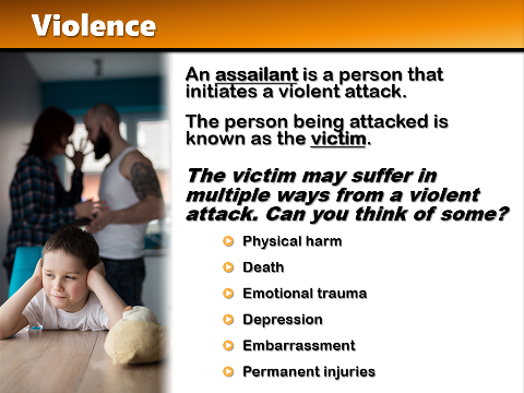 Overcoming Bullying Sample Powerpoint Slide 4 Sample PowerPoint slide about violence